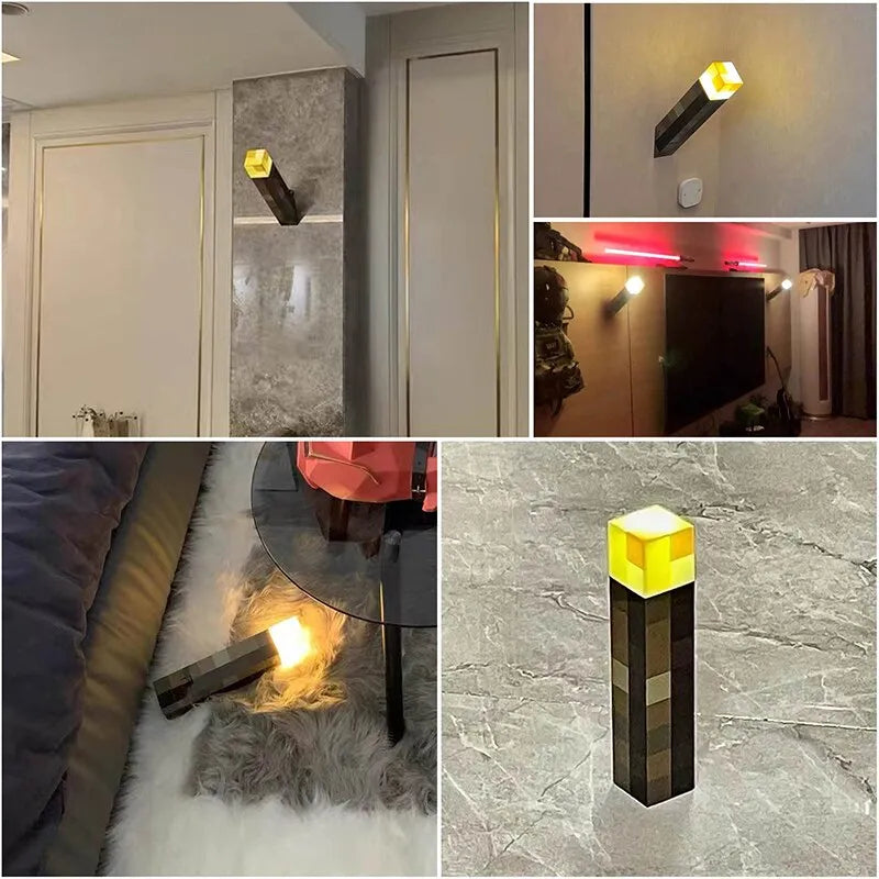 Brownstone Flashlight Torch Lamp Bedroom Decorative Light LED Night Light