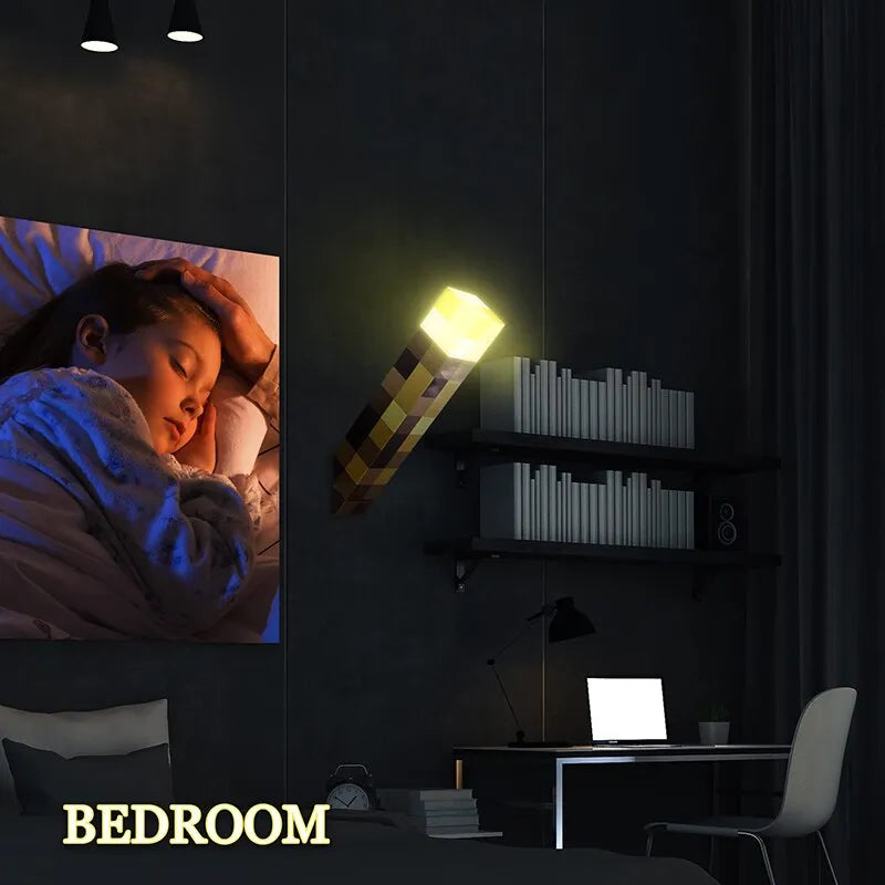 Brownstone Flashlight Torch Lamp Bedroom Decorative Light LED Night Light