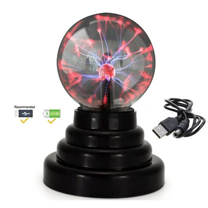 Magic Plasma Ball Lamp Touch Sensitive Atmosphere Night Light t