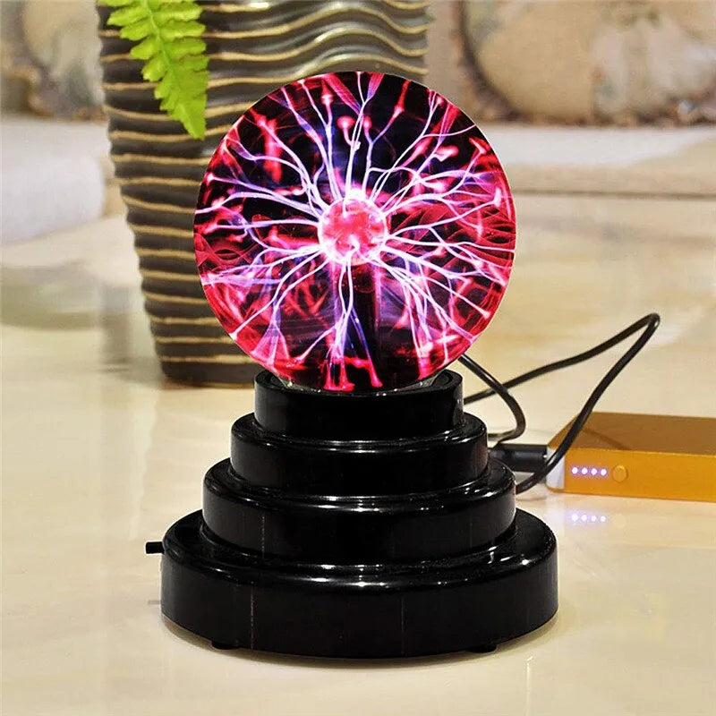 Magic Plasma Ball Lamp Touch Sensitive Atmosphere Night Light t