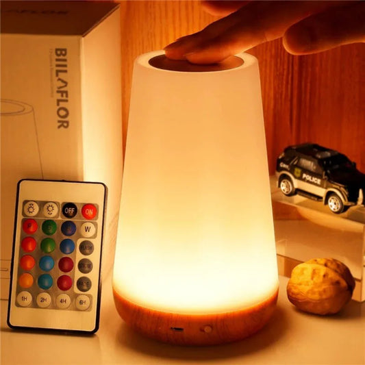 Touch Night Light Portable Dimmable Table Bedside Lamps for Bedroom