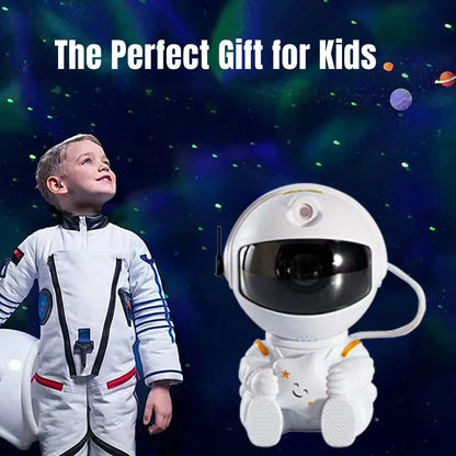 Galaxy Star Projector LED Night Light Starry Sky Astronaut Projectors Lamp For Decoration Bedroom